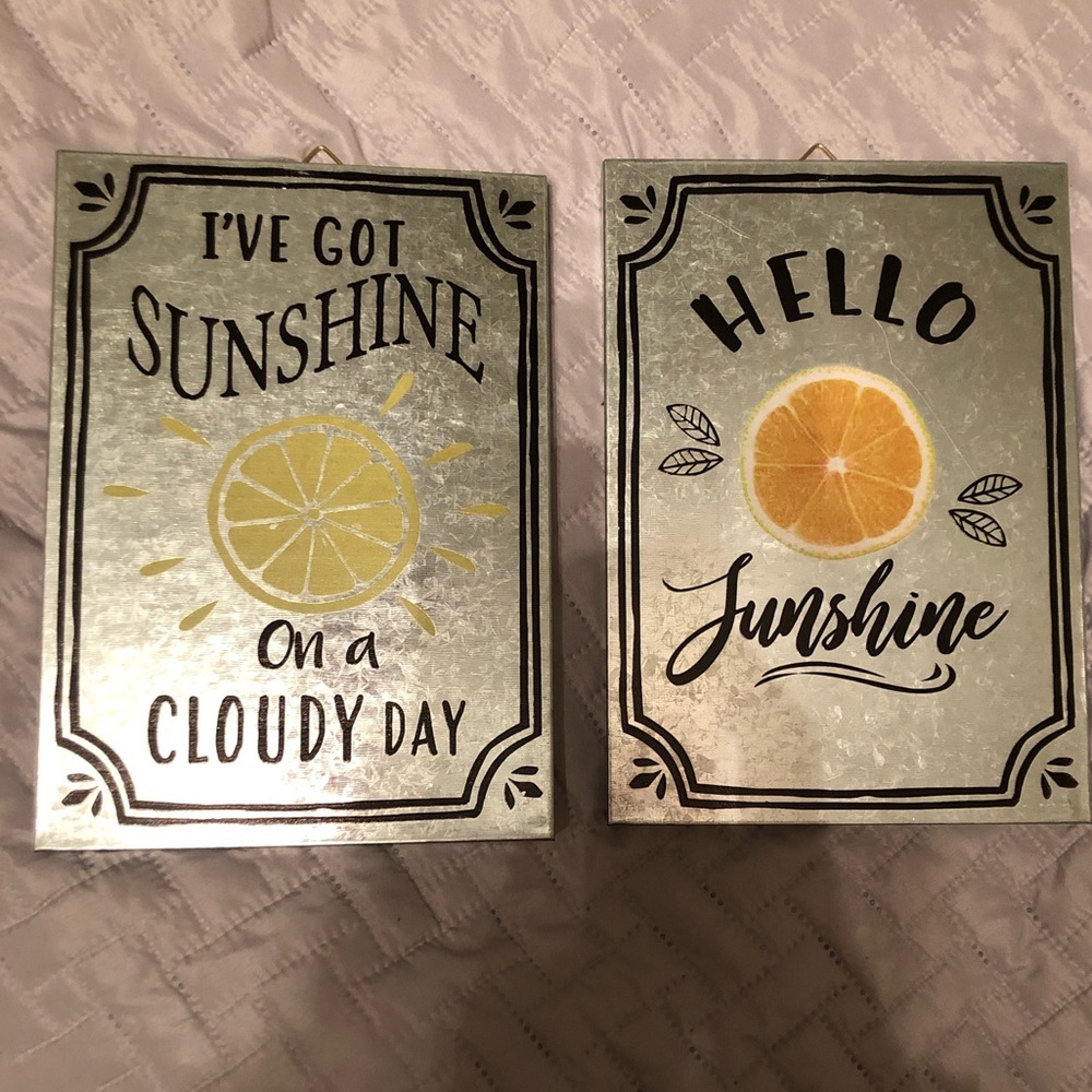 Summer wall decor